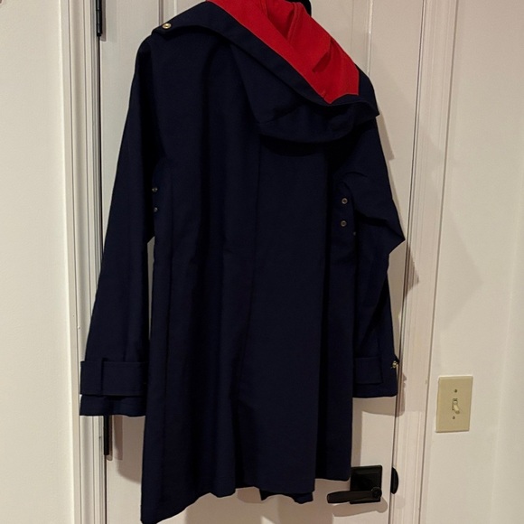 J. Crew Navy Jacket with Red Lining - Picture 6 of 7